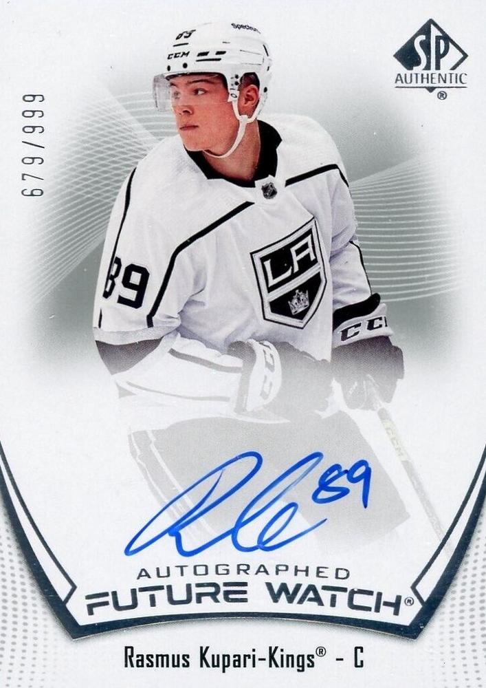 Rasmus Kupari #130 Los Angeles Kings | 2021-22 SP Authentic