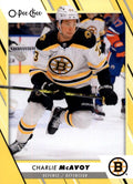 Charlie McAvoy #130 Boston Bruins | 2023-24 O-Pee-Chee Yellow Border