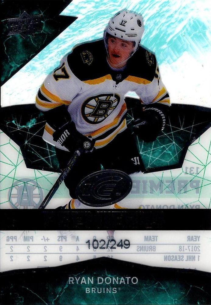 Ryan Donato #131 Boston Bruins | 2018-19 Upper Deck Ice