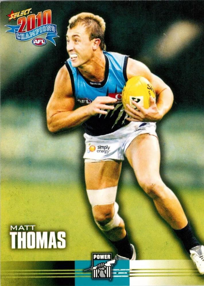 Matt Thomas #131 Port Adelaide Power | 2010 Select AFL Champions