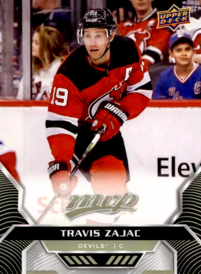 Travis Zajac #131 New Jersey Devils | 2020-21 Upper Deck MVP