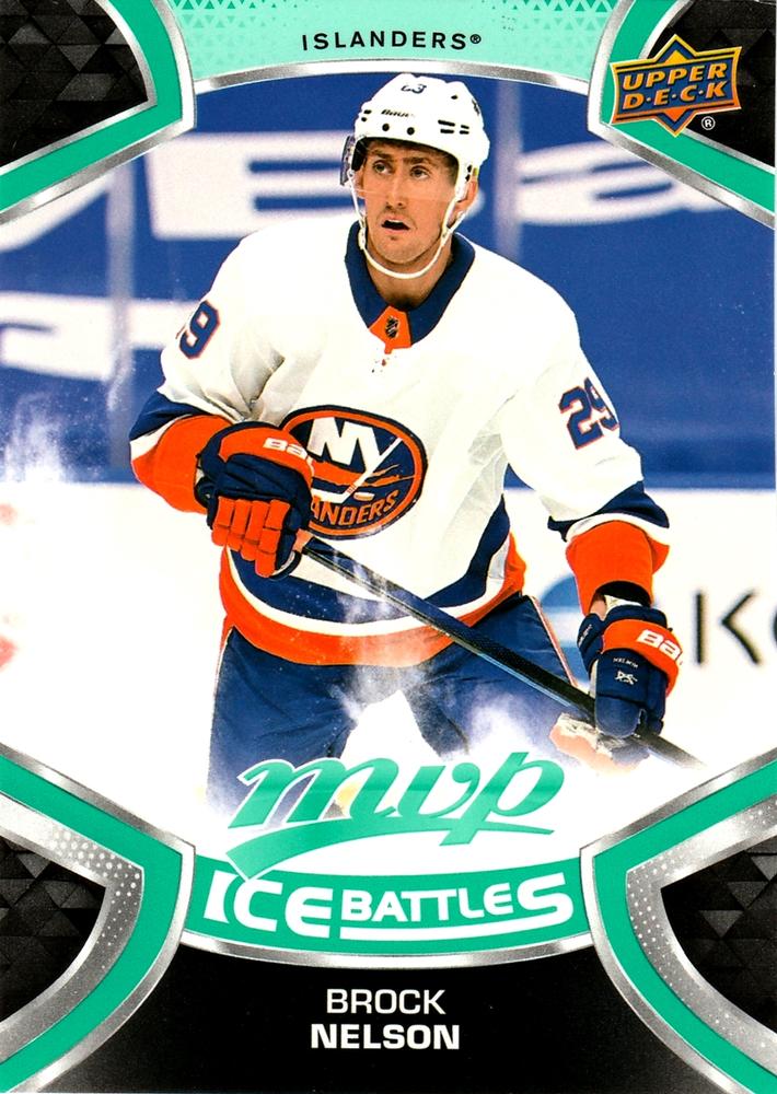 Brock Nelson #131 New York Islanders | 2021-22 Upper Deck MVP Ice Battles