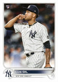 Luis Gil #131 New York Yankees (Kissing hand) | 2022 Topps