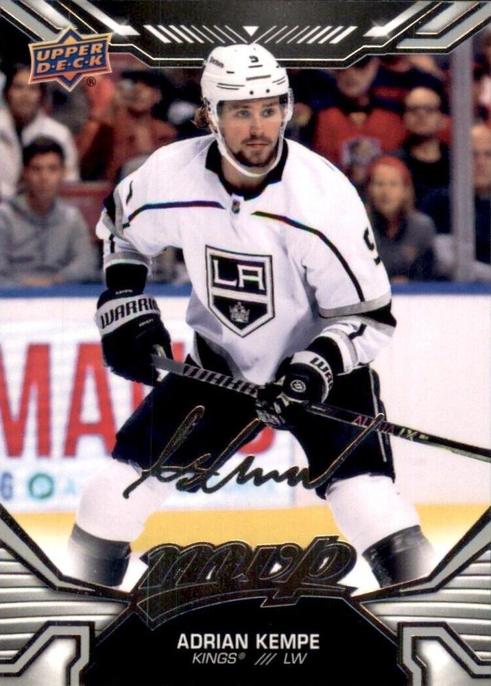 Adrian Kempe #131 Los Angeles Kings | 2022-23 Upper Deck MVP Silver Script