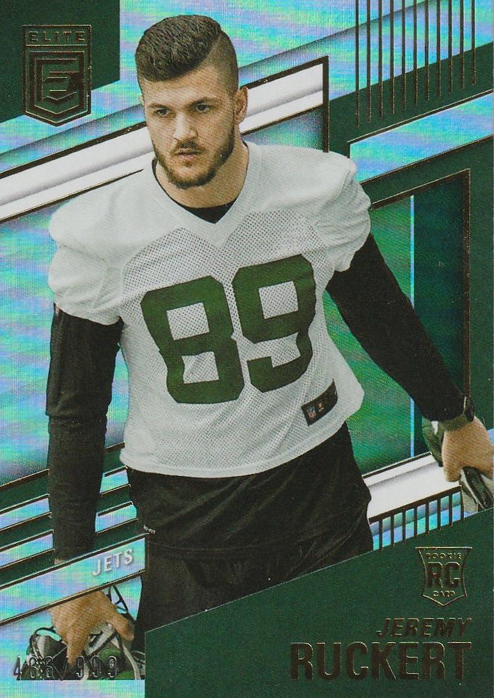 Jeremy Ruckert #131 New York Jets | 2022 Donruss Elite | NFL Football
