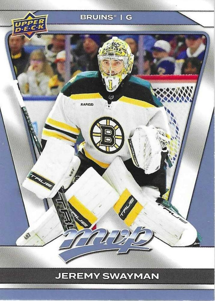 Jeremy Swayman #131 Boston Bruins | 2025-26 Upper Deck MVP