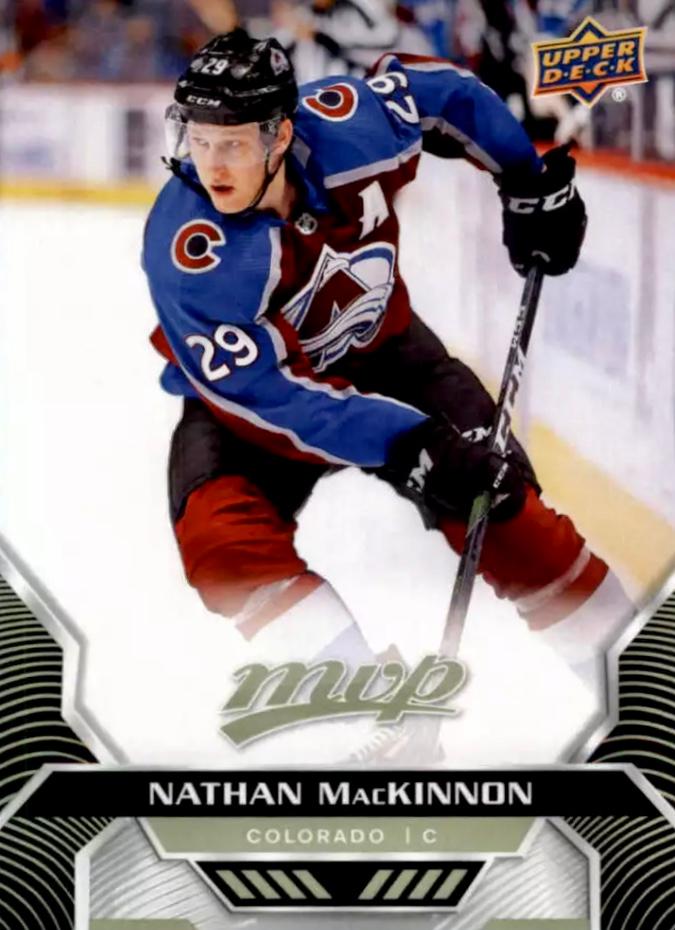 Nathan MacKinnon #132 Colorado Avalanche | 2020-21 Upper Deck MVP