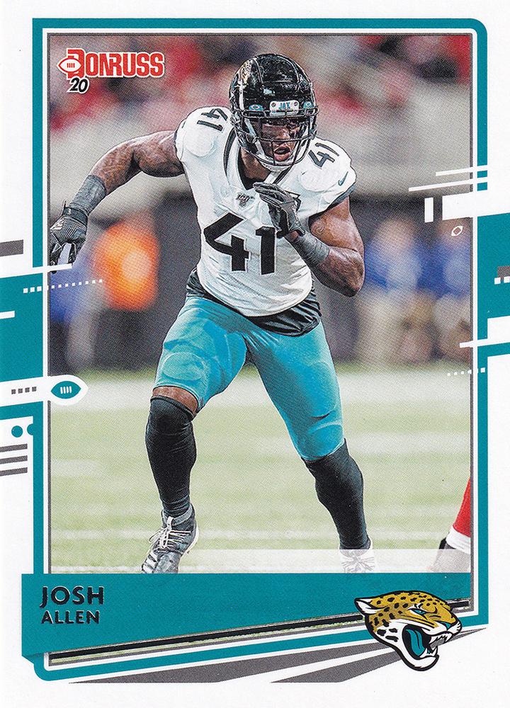 Josh Allen #132 Jacksonville Jaguars | 2020 Panini Donruss | NFL Football