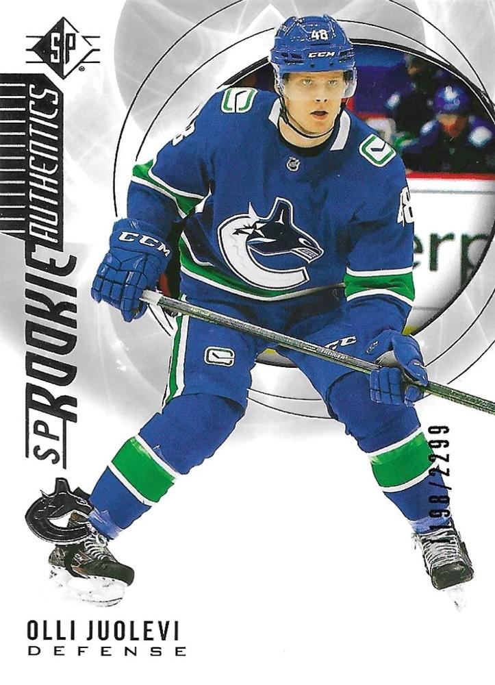 Olli Juolevi #132 Vancouver Canucks | 2020-21 SP