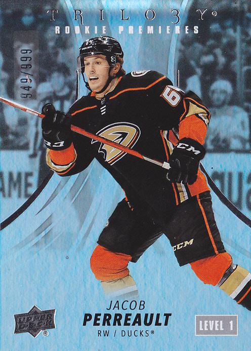Jacob Perreault #132 Anaheim Ducks | 2022-23 Upper Deck Trilogy