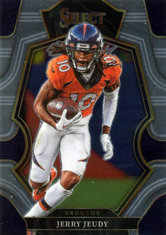 Jerry Jeudy #132 Denver Broncos | 2022 Panini Select | NFL Football
