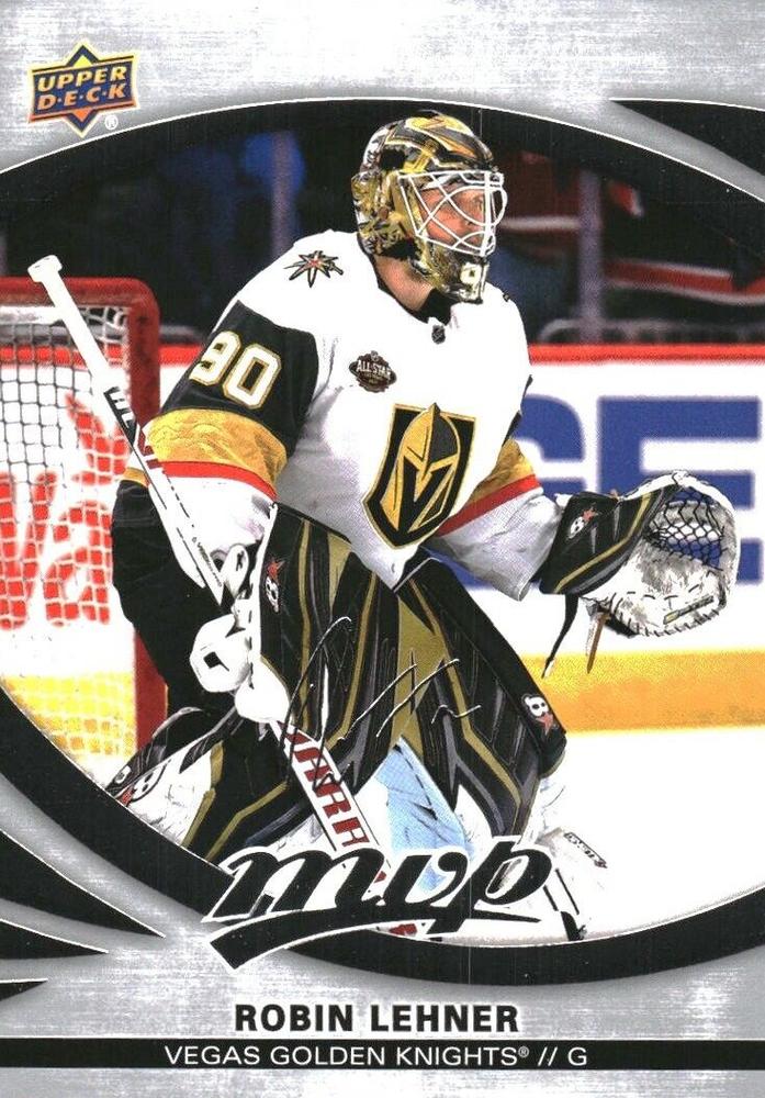 Robin Lehner #132 Vegas Golden Knights | 2023-24 Upper Deck MVP Silver Script