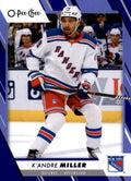 K'Andre Miller #132 New York Rangers | 2023-24 O-Pee-Chee Blue Border