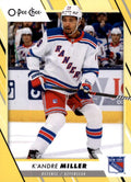 K'Andre Miller #132 New York Rangers | 2023-24 O-Pee-Chee Yellow Border