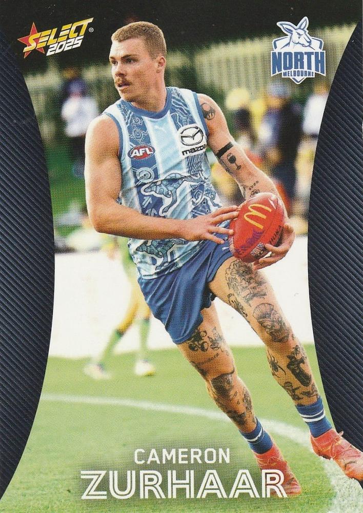 Cameron Zurhaar #132 North Melbourne Kangaroos | 2025 Select AFL Footy Stars