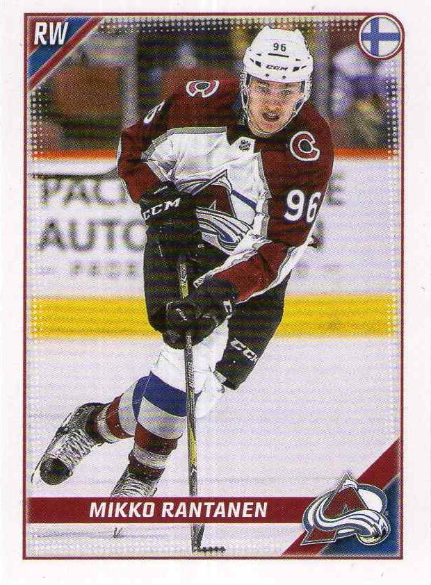 Mikko Rantanen #133 Colorado Avalanche | 2019-20 Topps NHL Sticker Collection