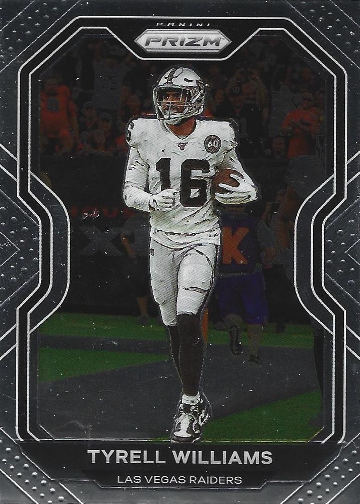 Tyrell Williams #133 Las Vegas Raiders | 2020 Panini Prizm | NFL Football
