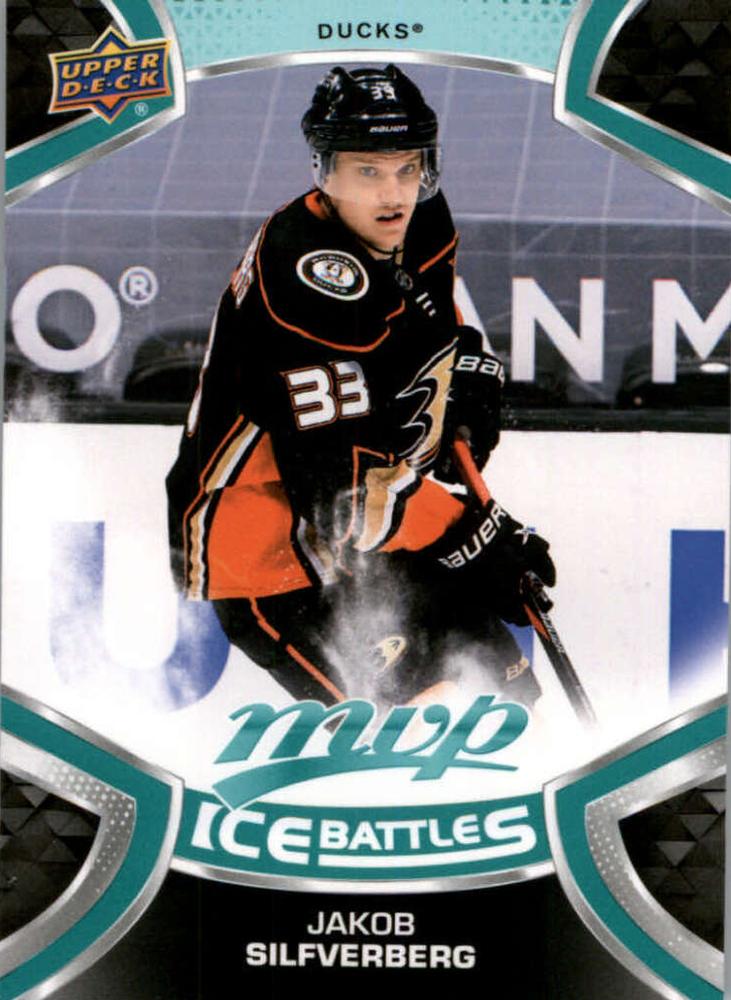 Jakob Silfverberg #133 Anaheim Ducks | 2021-22 Upper Deck MVP Ice Battles