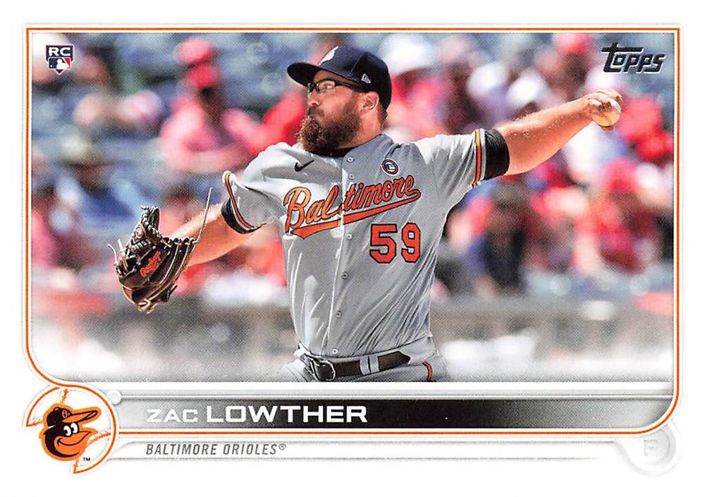 Zac Lowther #133 Baltimore Orioles | 2022 Topps