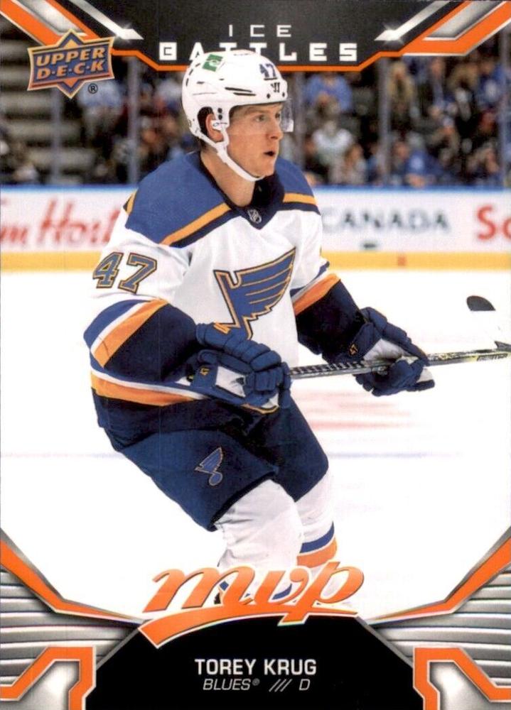 Torey Krug #133 St. Louis Blues | 2022-23 Upper Deck MVP Ice Battles