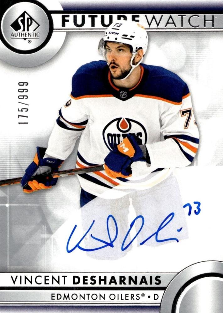 Vincent Desharnais #133 Edmonton Oilers | 2023-24 SP Authentic