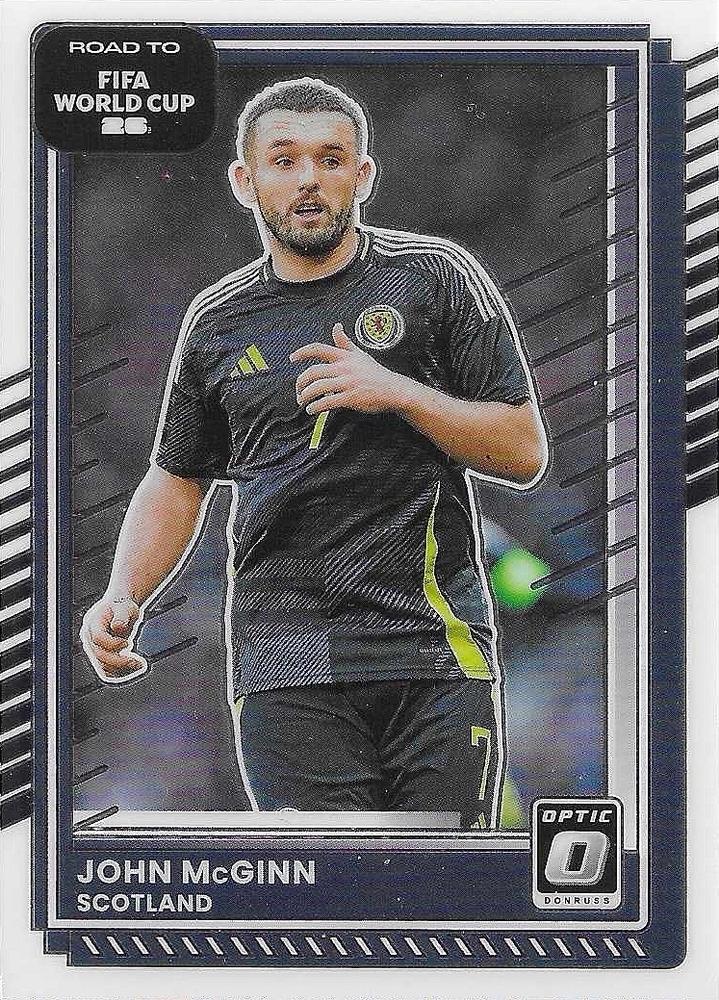 John McGinn #133 Scotland | 2025-26 Donruss Road to FIFA World Cup Optic Parallel