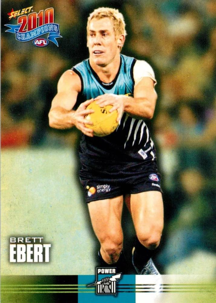 Brett Ebert #134 Port Adelaide Power | 2010 Select AFL Champions