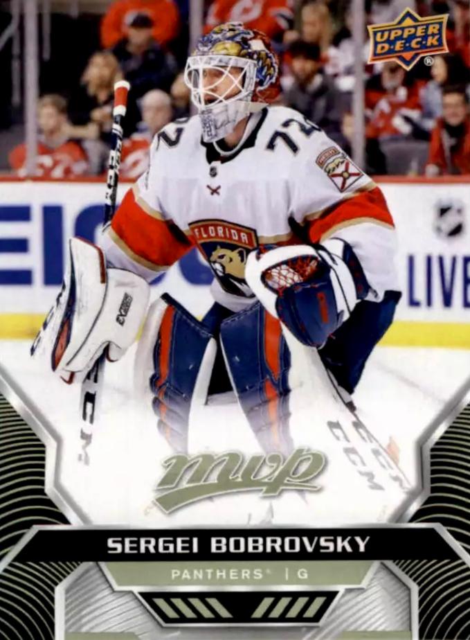 Sergei Bobrovsky #134 Florida Panthers | 2020-21 Upper Deck MVP
