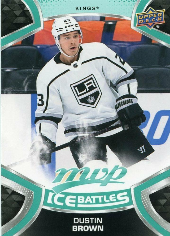Dustin Brown #134 Los Angeles Kings | 2021-22 Upper Deck MVP Ice Battles
