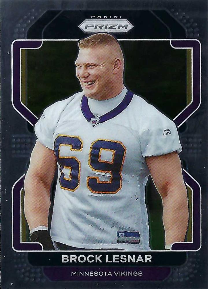Brock Lesnar #134 Minnesota Vikings | 2021 Panini Prizm | NFL Football