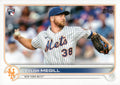Tylor Megill #134 New York Mets (Factory set, Large RC logo) | 2022 Topps