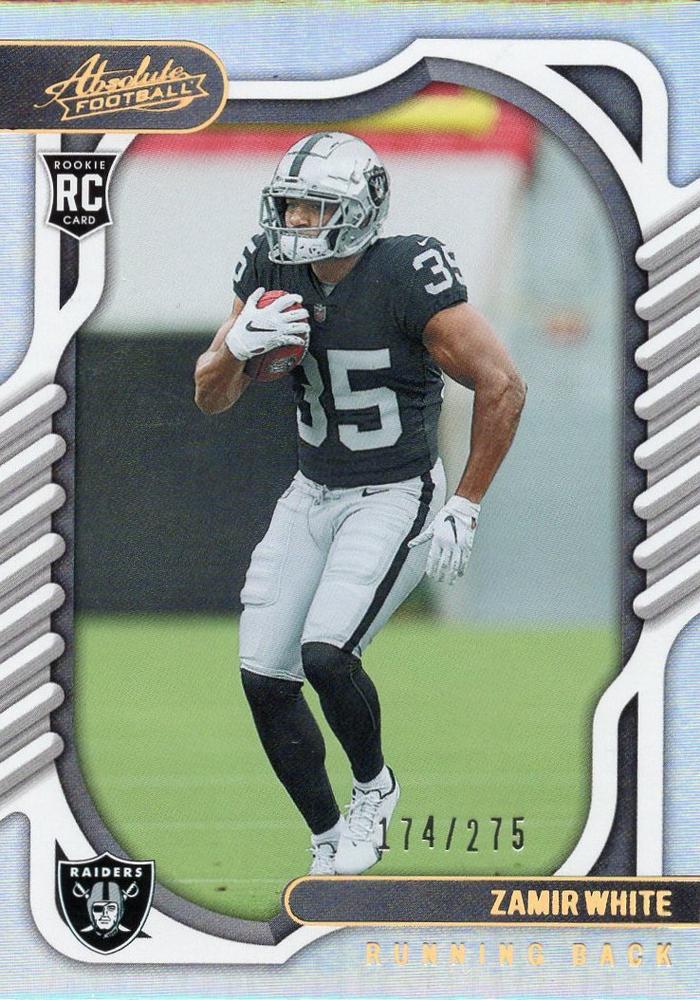 Zamir White #134 Las Vegas Raiders | 2022 Panini Absolute | NFL Football