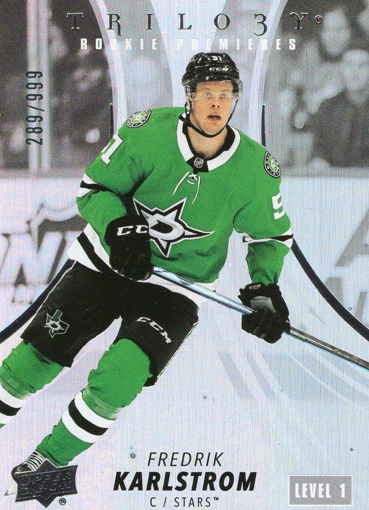 Fredrik Karlstrom #134 Dallas Stars | 2022-23 Upper Deck Trilogy