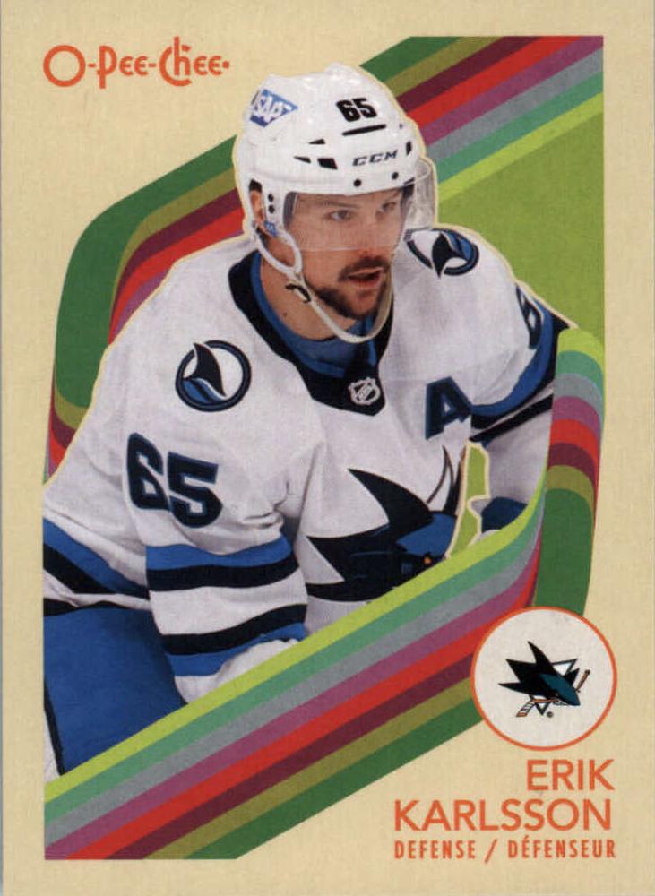 Erik Karlsson #134 San Jose Sharks | 2023-24 O-Pee-Chee Retro