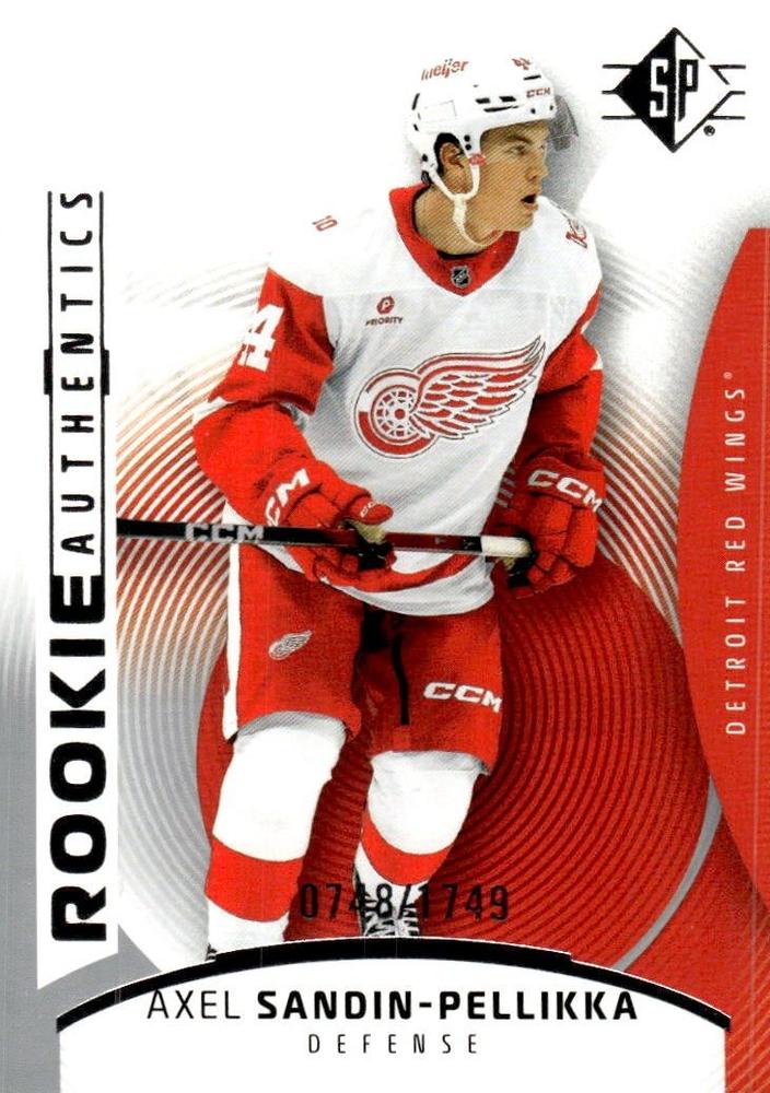 Axel Sandin-Pellikka #134 Detroit Red Wings | 2025-26 Upper Deck SP Hockey