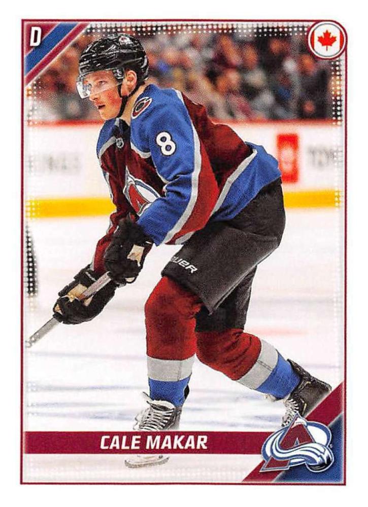 Cale Makar #135 Colorado Avalanche | 2019-20 Topps NHL Sticker Collection