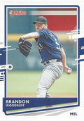 Brandon Woodruff #135 Milwaukee Brewers | 2020 Donruss