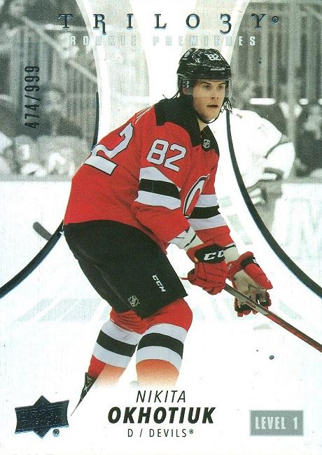 Nikita Okhotiuk #135 New Jersey Devils | 2022-23 Upper Deck Trilogy