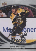 David Pastrnak #135 Boston Bruins | 2023-24 Upper Deck MVP Silver Script