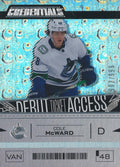Cole McWard #135 Vancouver Canucks | 2023-24 Upper Deck Credentials