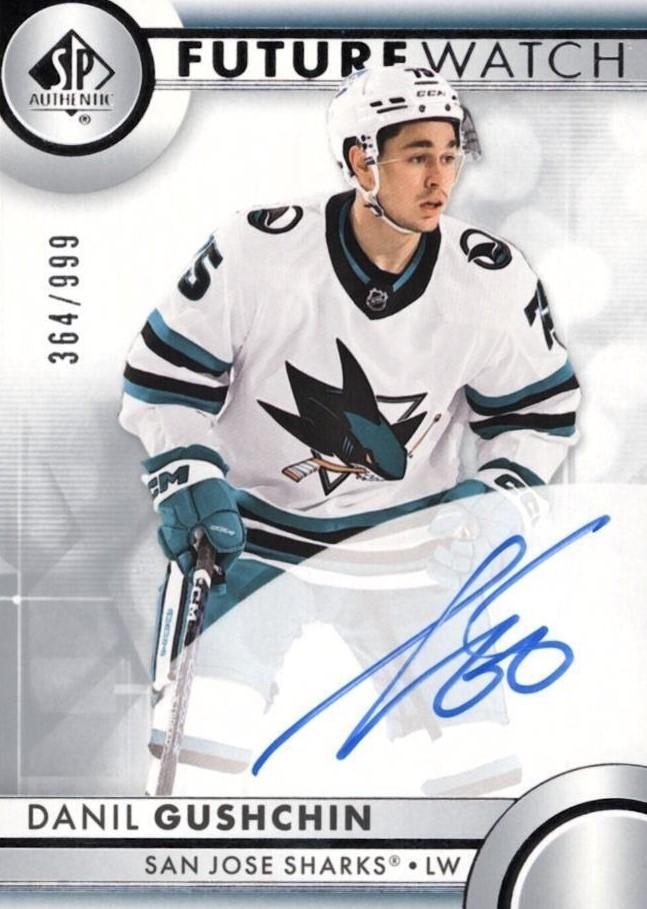 Danil Gushchin #135 San Jose Sharks | 2023-24 SP Authentic