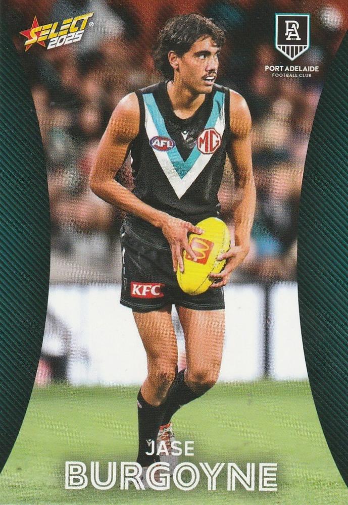 Jase Burgoyne #135 Port Adelaide Power | 2025 Select AFL Footy Stars