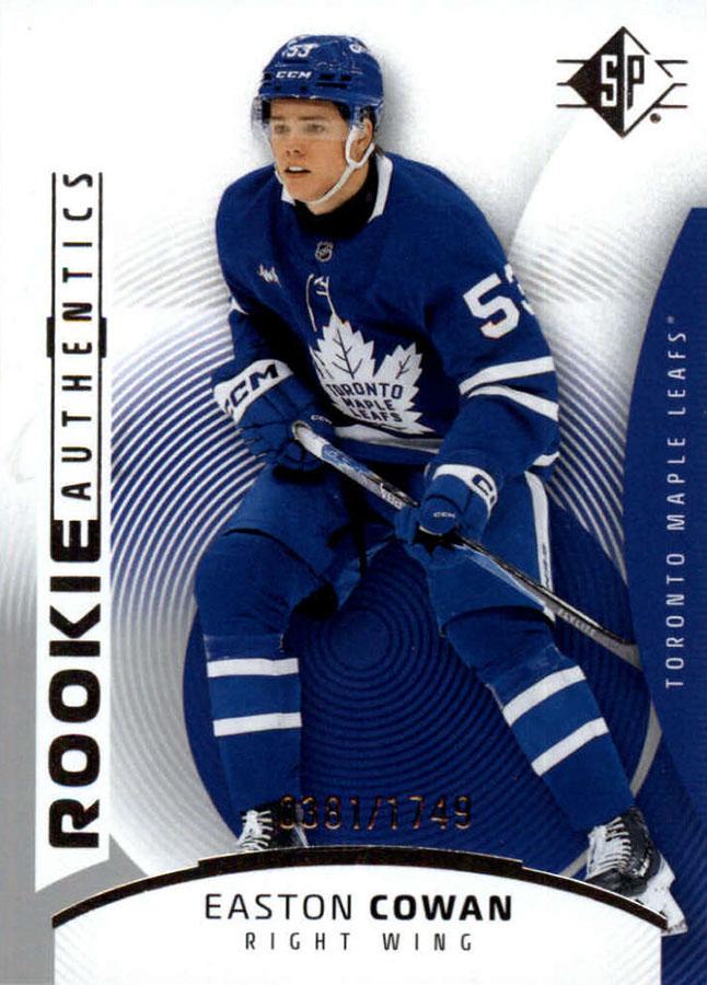 Easton Cowan #135 Toronto Maple Leafs | 2025-26 Upper Deck SP Hockey