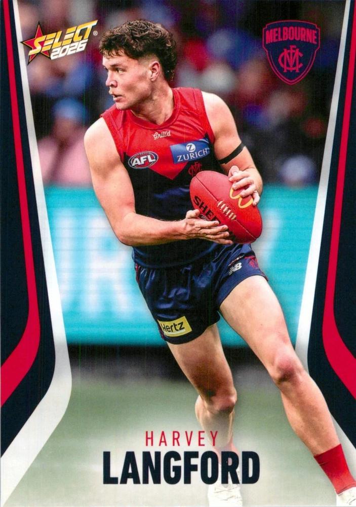 Harvey Langford #135 Melbourne Demons | 2026 Select AFL Footy Stars
