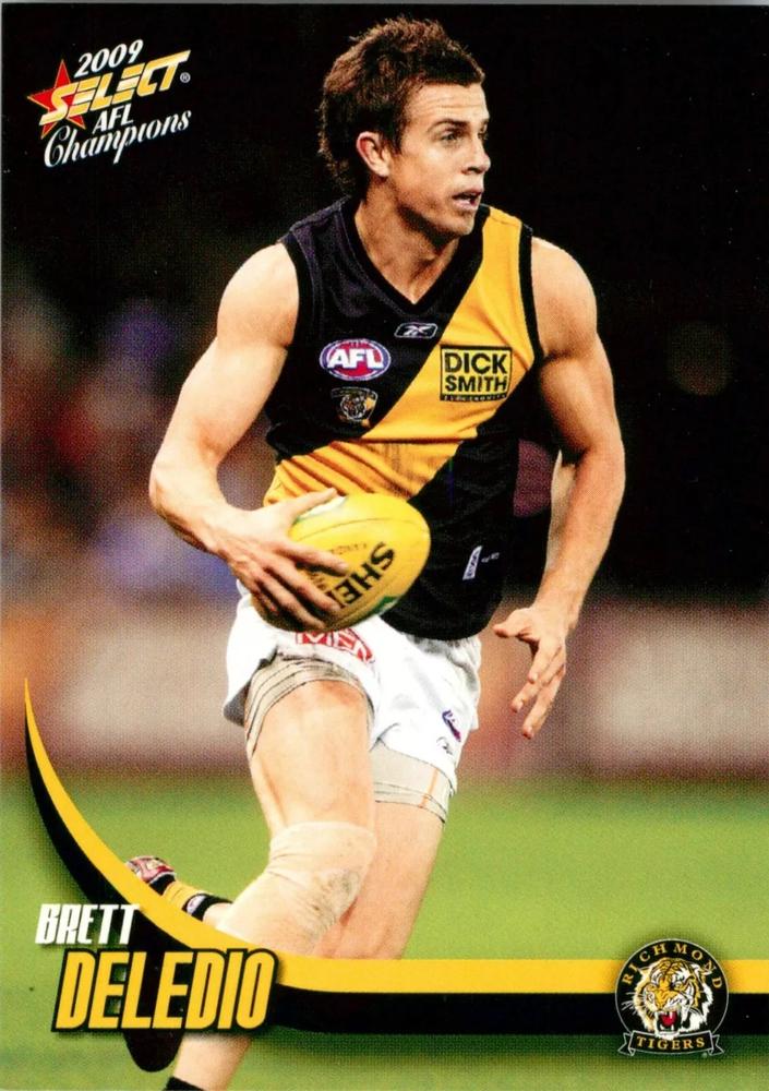 Brett Deledio #136 Richmond Tigers | 2009 Select AFL Champions
