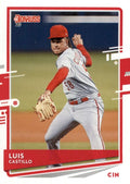 Luis Castillo #136 Cincinnati Reds | 2020 Donruss