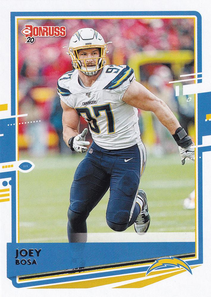 Joey Bosa #136 Los Angeles Chargers | 2020 Panini Donruss | NFL Football