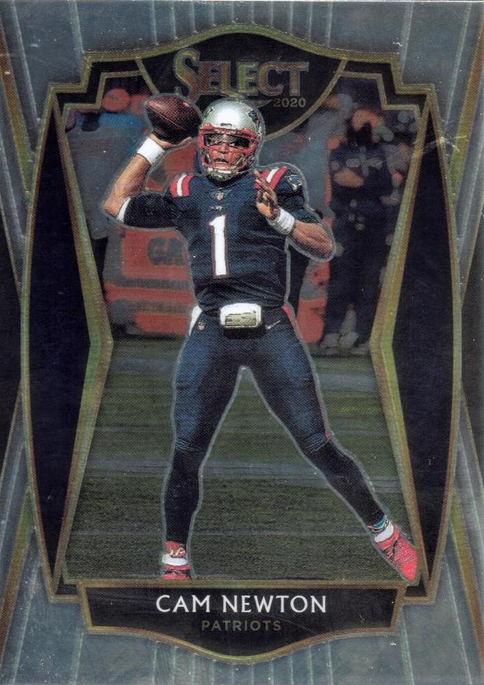 Cam Newton #136 New England Patriots | 2020 Panini Select |  | NFL Football