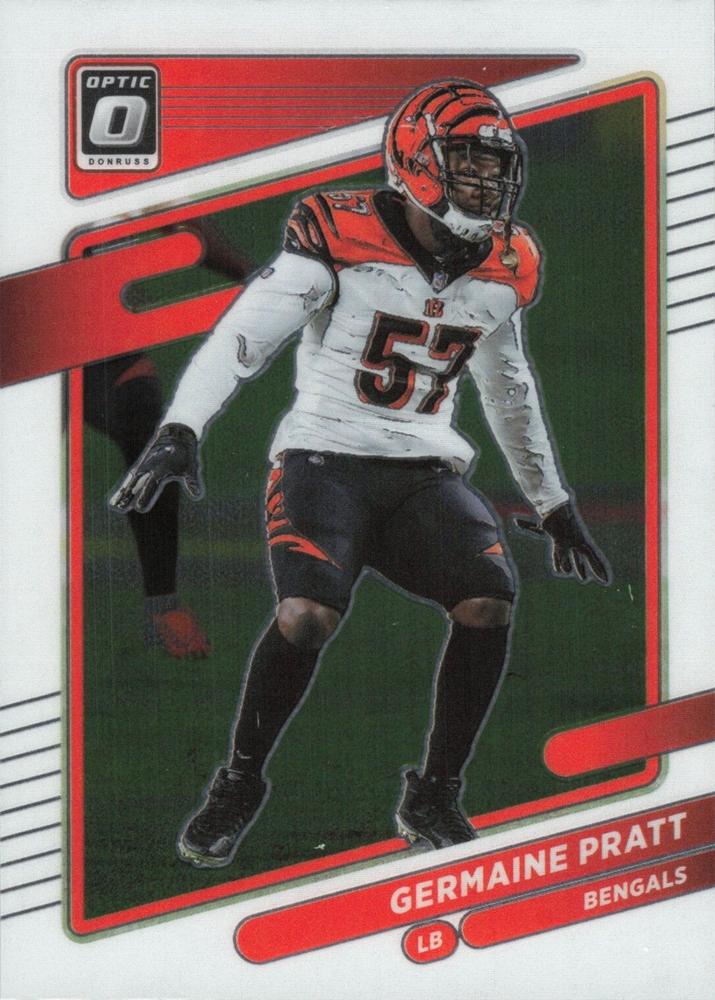 Germaine Pratt #136 Cincinnati Bengals | 2021 Donruss Optic | NFL Football