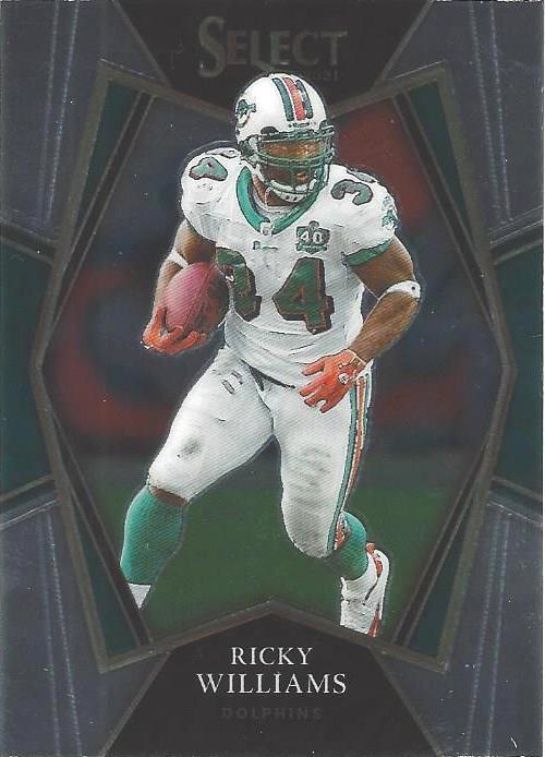 Ricky Williams #136 Miami Dolphins | 2021 Panini Select |  | NFL Football